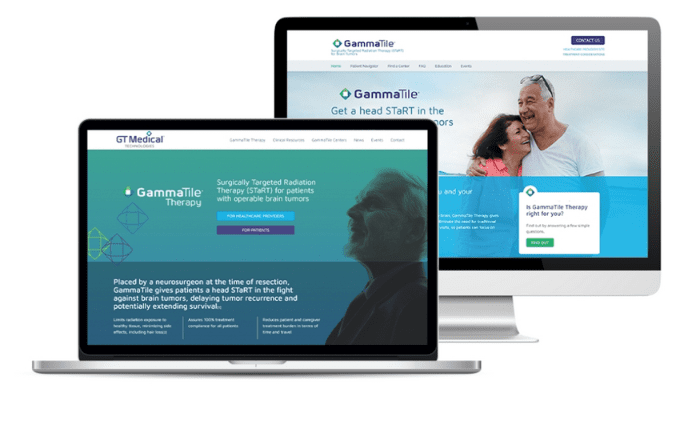 Hammersmith Support | Client Highlight: GT Medical Technologies and GammaTile Website Rebuild GT Medtech website