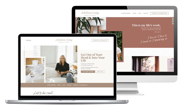 WordPress Website Design, Development, Maintenance & Hosting for https://carlareeves.com
