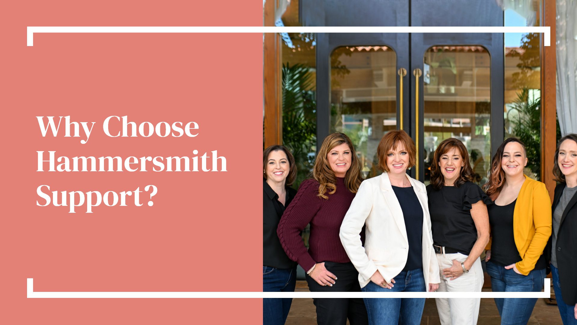 Why Choose Hammersmith Support?
