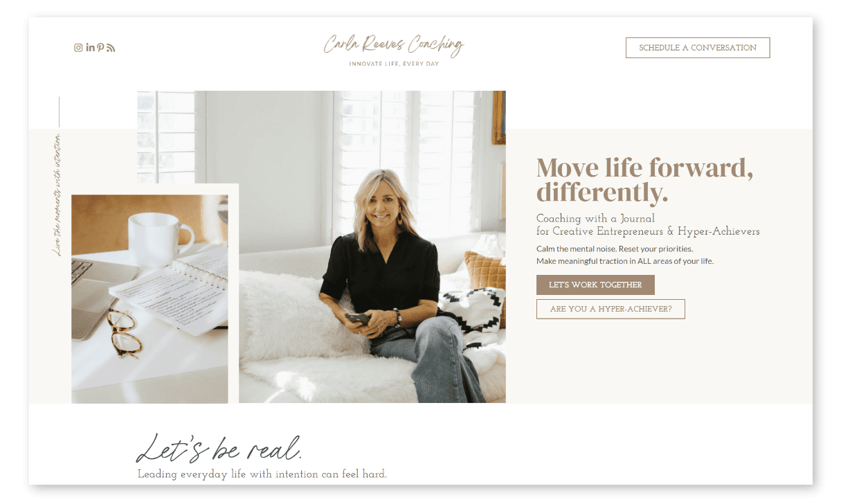 Carla Reeves Website