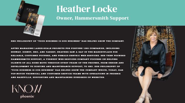 Heather Locke, Owner of Hammersmith Support at The Know Women