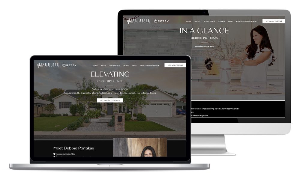 Debbie Pontikas real estate website