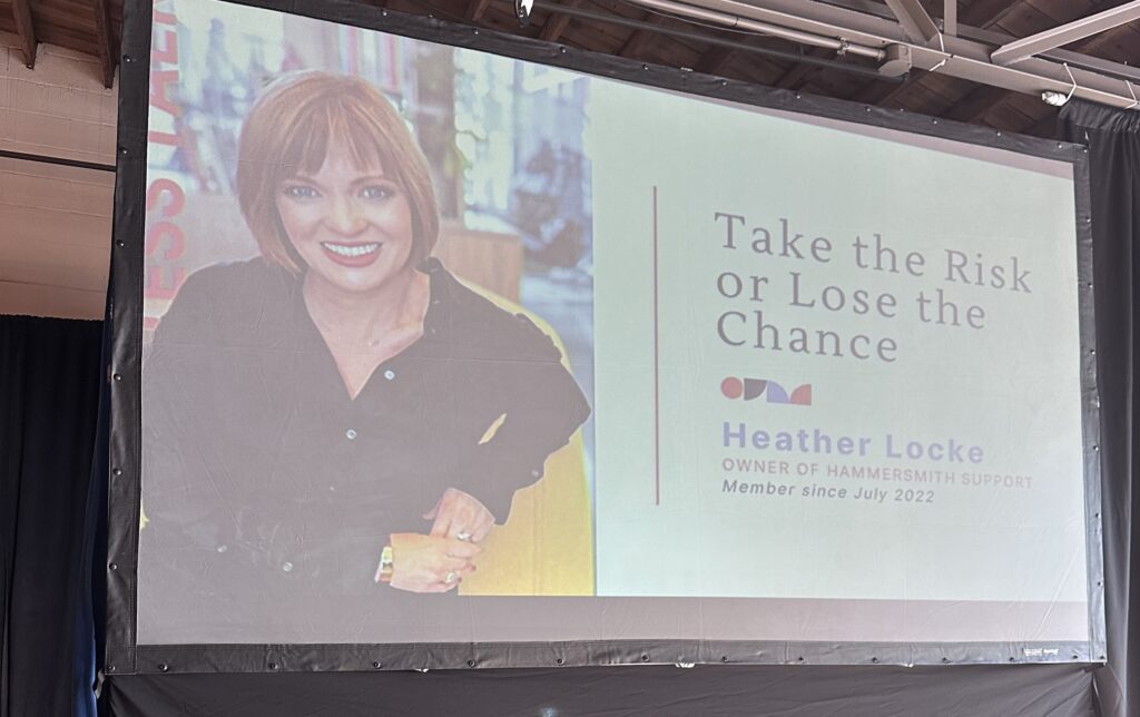 Hammersmith Support | Hammersmith Support CEO Speaks at BrainTrust LIVE: "Take the Risk or Lose the Chance."