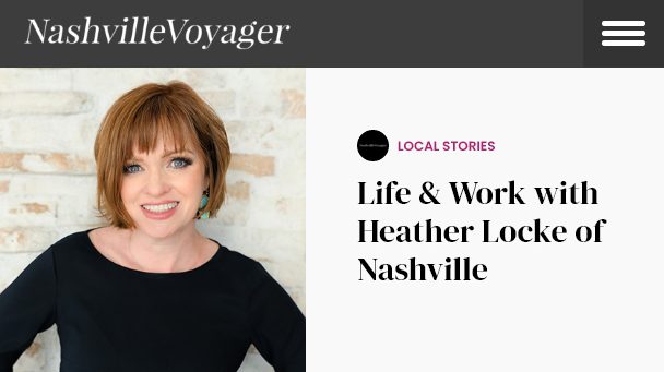 Heather Locke featured in Nashville Voyager