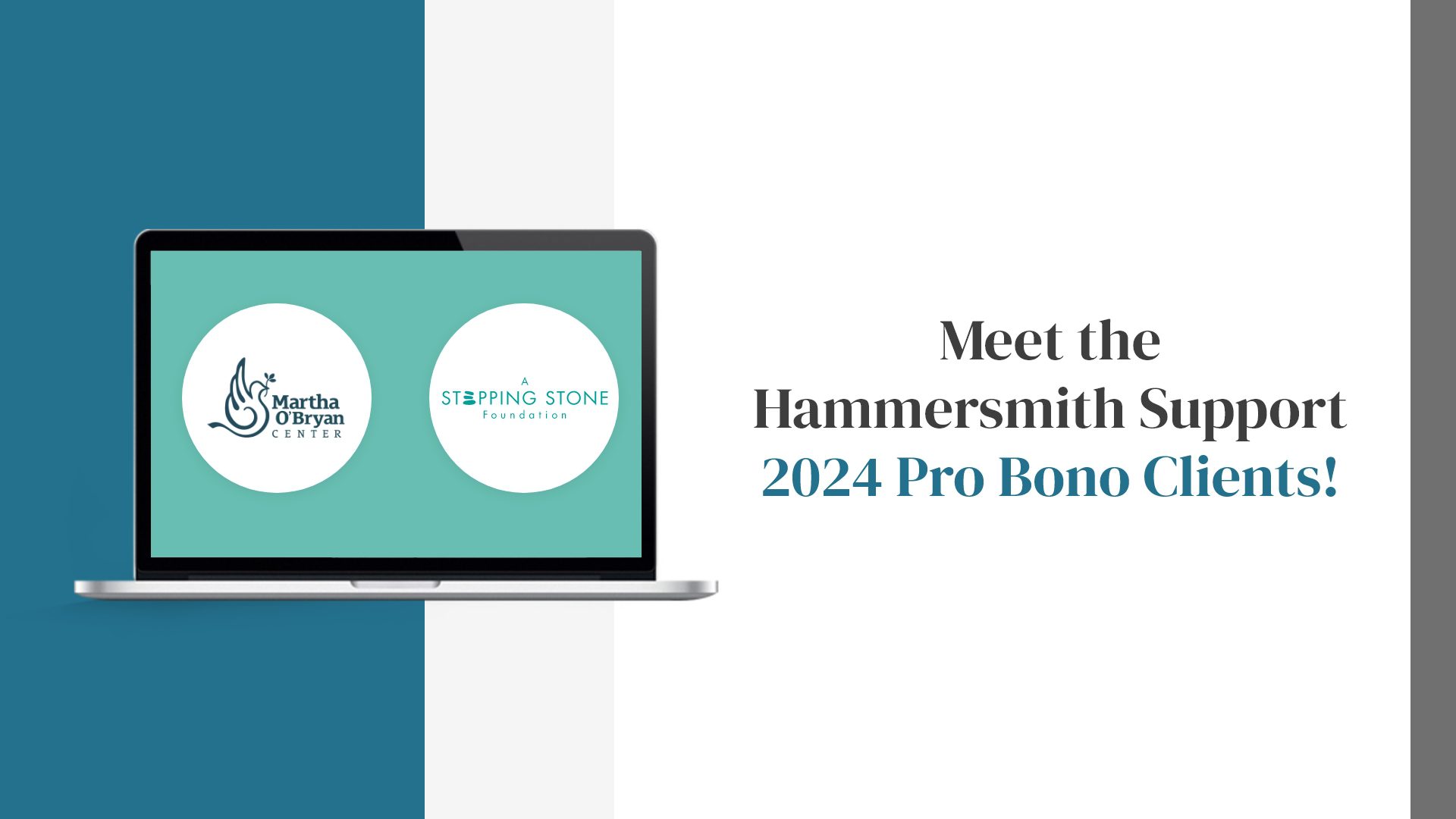Meet the Hammersmith Support 2024 Pro Bono Clients!