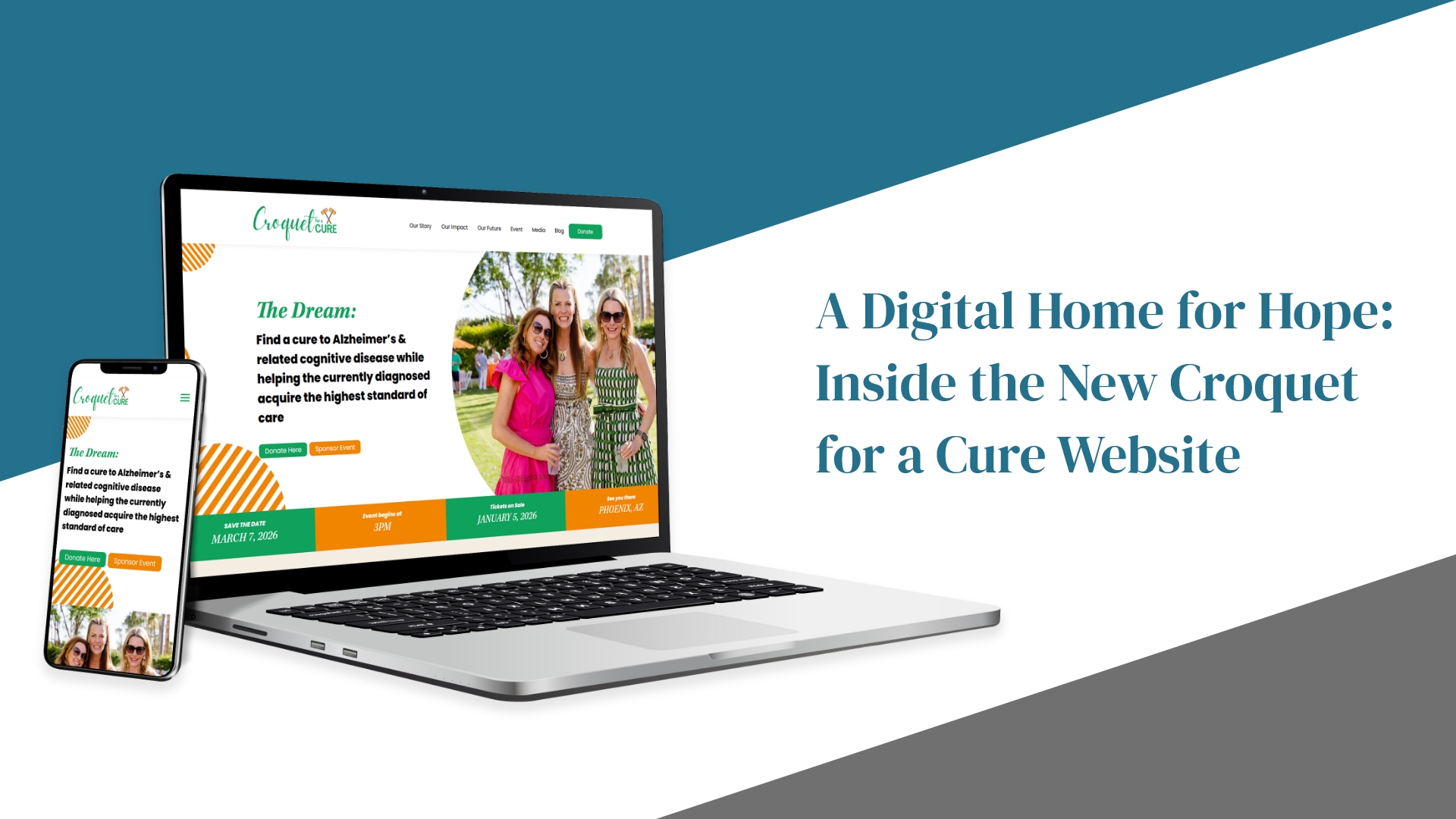 Hammersmith Support | A Digital Home for Hope: Inside the New Croquet for a Cure Website