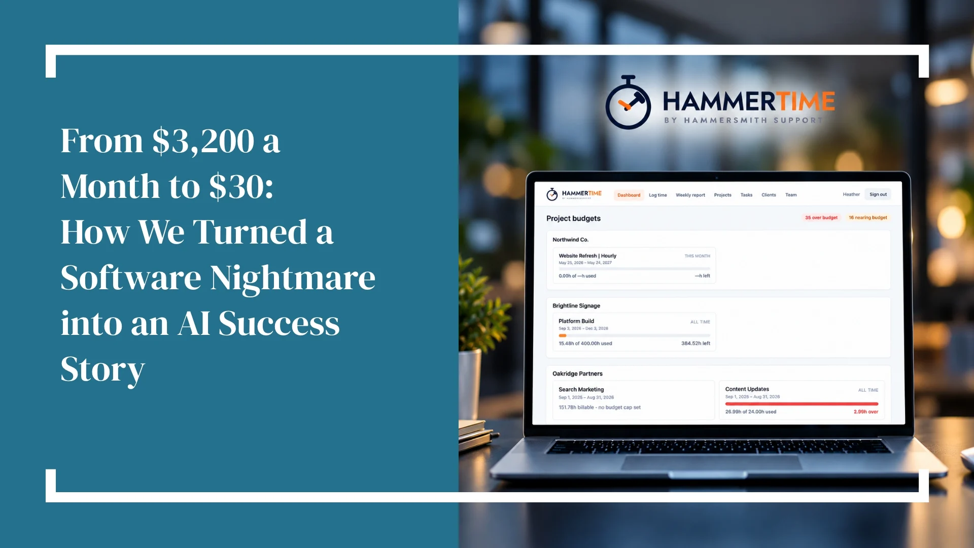 From $3,200 a Month to $30: How We Turned a Software Nightmare into an AI Success Story